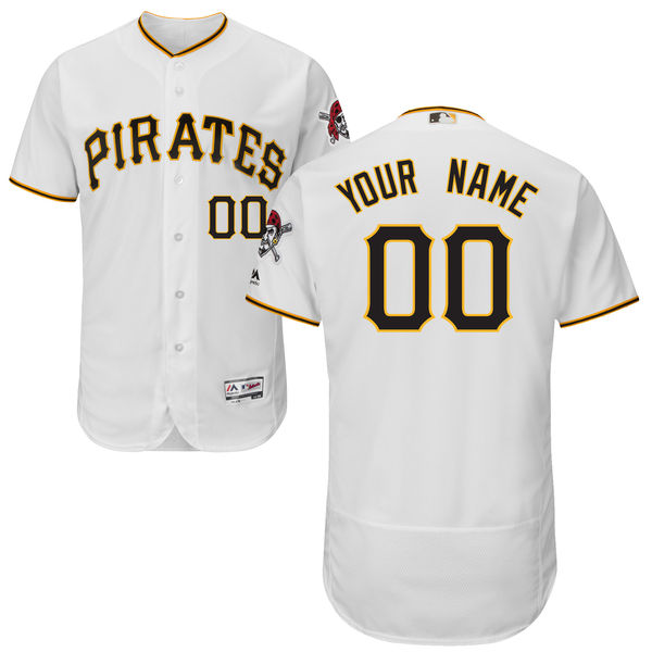 Men's Pittsburgh Pirates Flex Base Custom Jersey MLBC0089